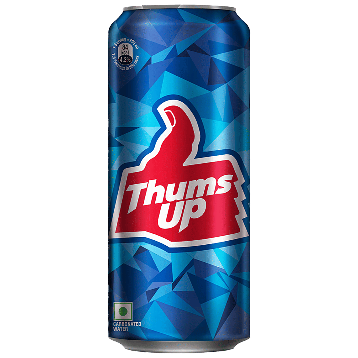Thums Up Soft Drink, 300 ml Can