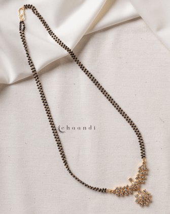 Gold Polish Silver Necklace CHN1585