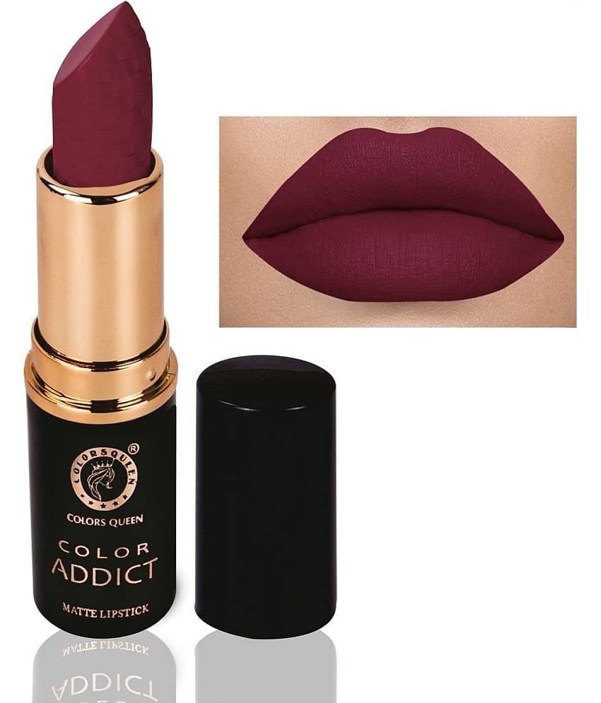 Colors Queen Color Addict Long Lasting Matte Lipstick (Shade - 11)