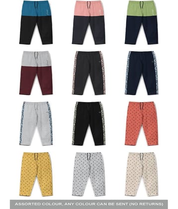 HELLCAT Pack of 1 Boys Cotton Blend Trackpant ( Multi Color )