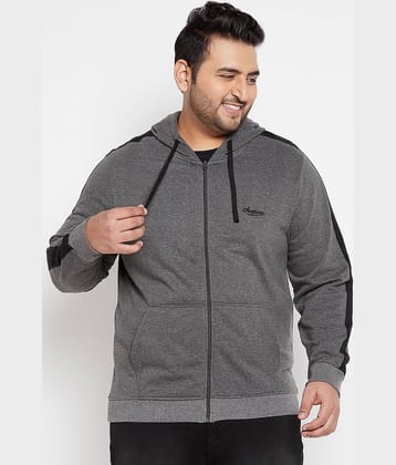 AUSTIVO - Grey Cotton Blend Regular Fit Men's Sweatshirt ( Pack of 1 )