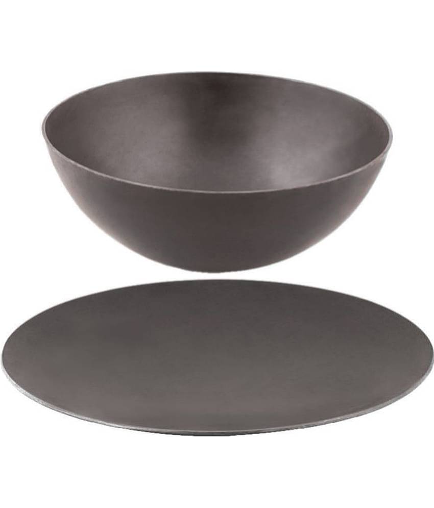 Veer - Iron Non coated Shallow Kadhai 2 mm ( 1250 ml )