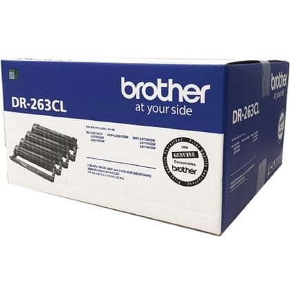 Brother DR-263 Black Original Toner for Brother Colour Laser Printer -Box Pack, 100 Percent Original Brother