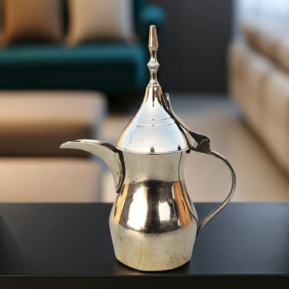 Brass Showpiece Arabic Dallah, Coffee Tea Pot (ZMAS581 D)