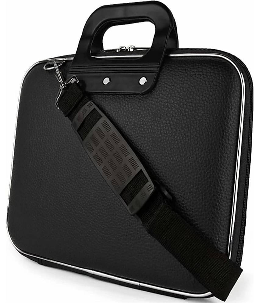 Freaky FR002 Black P.U. Office Messenger Bag