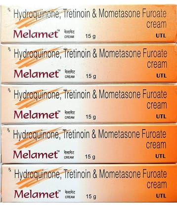 Melamet Face Cream 15 Gm (Pack Of 5)