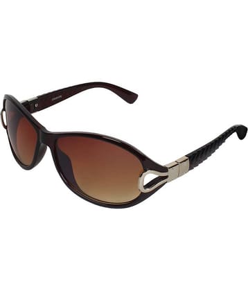 Creature Brown Cat Eye Sunglasses ( GAGA-103 )