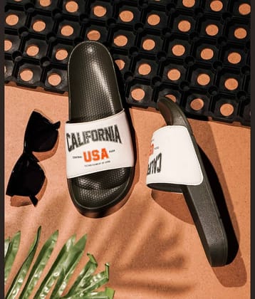 Trulite White Men's Slide Flip Flop