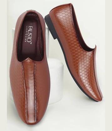 Fausto Tan Men's Jutti