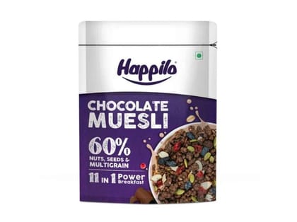 Happilo Premium Chocolate Muesli 450g 