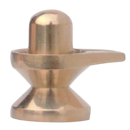 Brass Shivling God Idol - Shiva Lingam For Pooja, Height : 1 Inch (BSMAS997 A) Brass Shivling God Idol - Shiva Lingam For Pooja, Height : 1 Inch (BSMAS997 A)