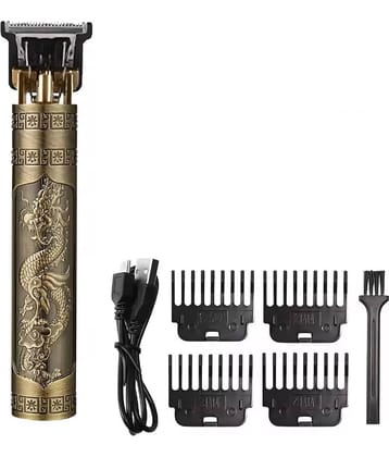 SHARUJA T9 Pro Trimmer Gold Cordless Beard Trimmer With 120 minutes Runtime