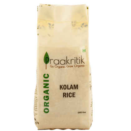 Praakritik Organic Kolam Rice 500 G