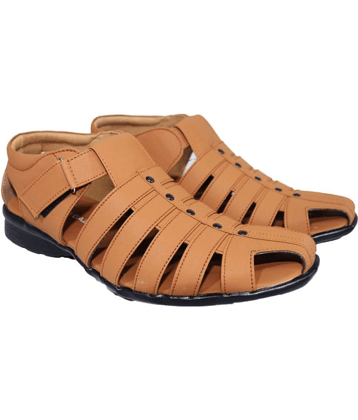 INFINITRENZ - Beige Men's Sandals