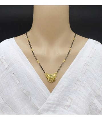 Soni jewellery Golden Mangalsutra ( Pack of 1 ) - Golden