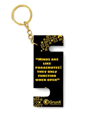 Pushpa - Keychain Stand For Smartphones With Life Quotes # 6 Pushpa - Keychain Stand For Smartphones With Life Quotes # 6