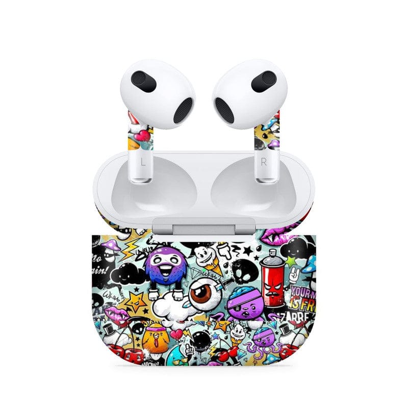 Airpods 4 Fun Abstract Skin Airpods 4 Fun Abstract Skin - Default Title