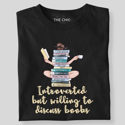 Willing to discuss book-Black / S