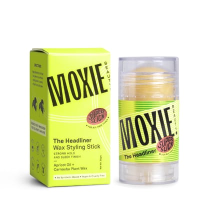 Moxie Beauty The Headliner | Wax Styling Stick | Fly Away Hair Fixer | No Residue | Wax Stick For Hair | 30 g Moxie Beauty The Headliner | Wax Styling Stick | Fly Away Hair Fixer | No Residue | Wax Stick For Hair | 30 g - Off White / 30 g (Pack of 1)