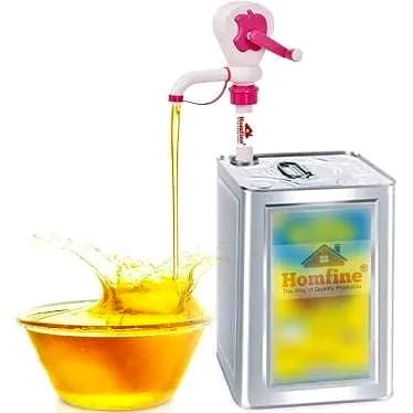 Plastic Cooking Oil Pump | oil pump for oil drums | oil pump for oil can | Hand Oil Pump |1 Pcs (Multi Color )  by SP CARE STORE
