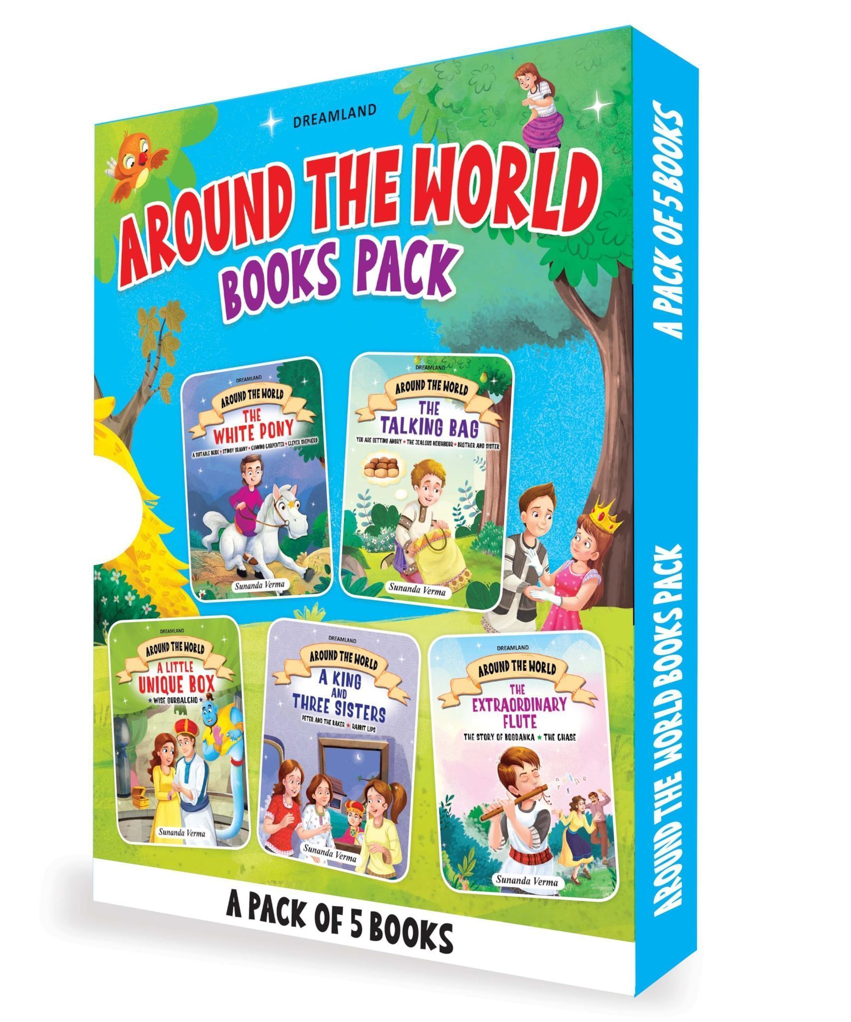 Around the World Stories Gift Pack - Around the World Stories for Children Age 4 - 7 Years [Paperback] Sunanda Verma