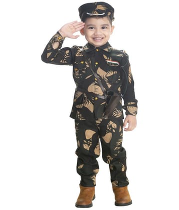 s muktar garments - Green Cotton Blend Boys Professional Costume ( Pack of 1 ) - None