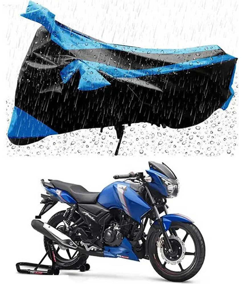 RONISH Bike Body Cover for TVS Apache RTR 160 ( Pack of 1 ) , Blue