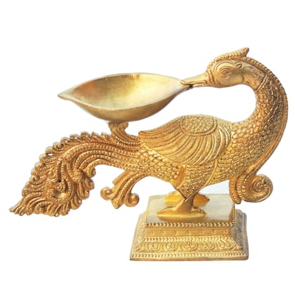Brass Table Decor Murga Deepak (BSMAS141)