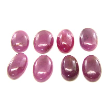 54.8Ct 20pc Lot Natural Ruby Mix Shape Cabochone Gemstones