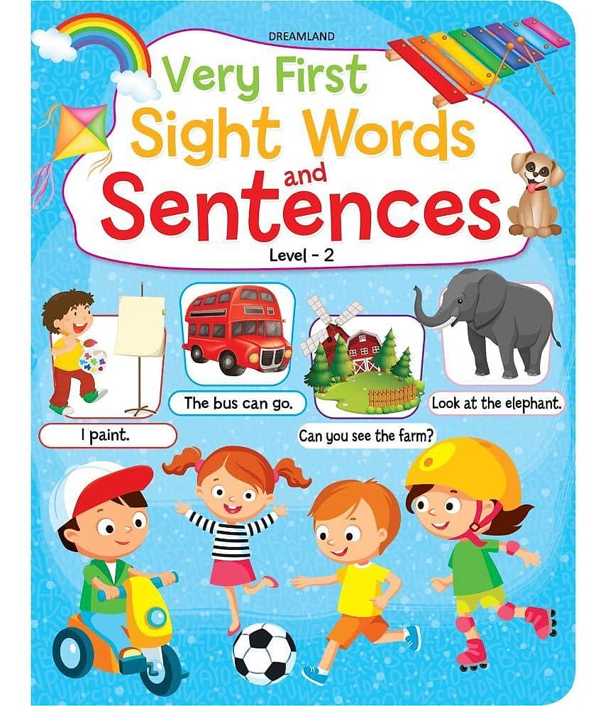 Very First Sight Words Sentences Level 2 - Early Learning