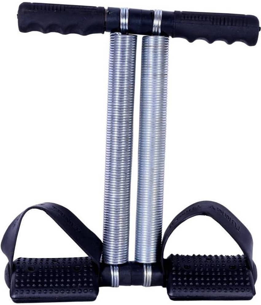 Tummy Trimmer Sports Double Spring Abdominal Exerciser - Black