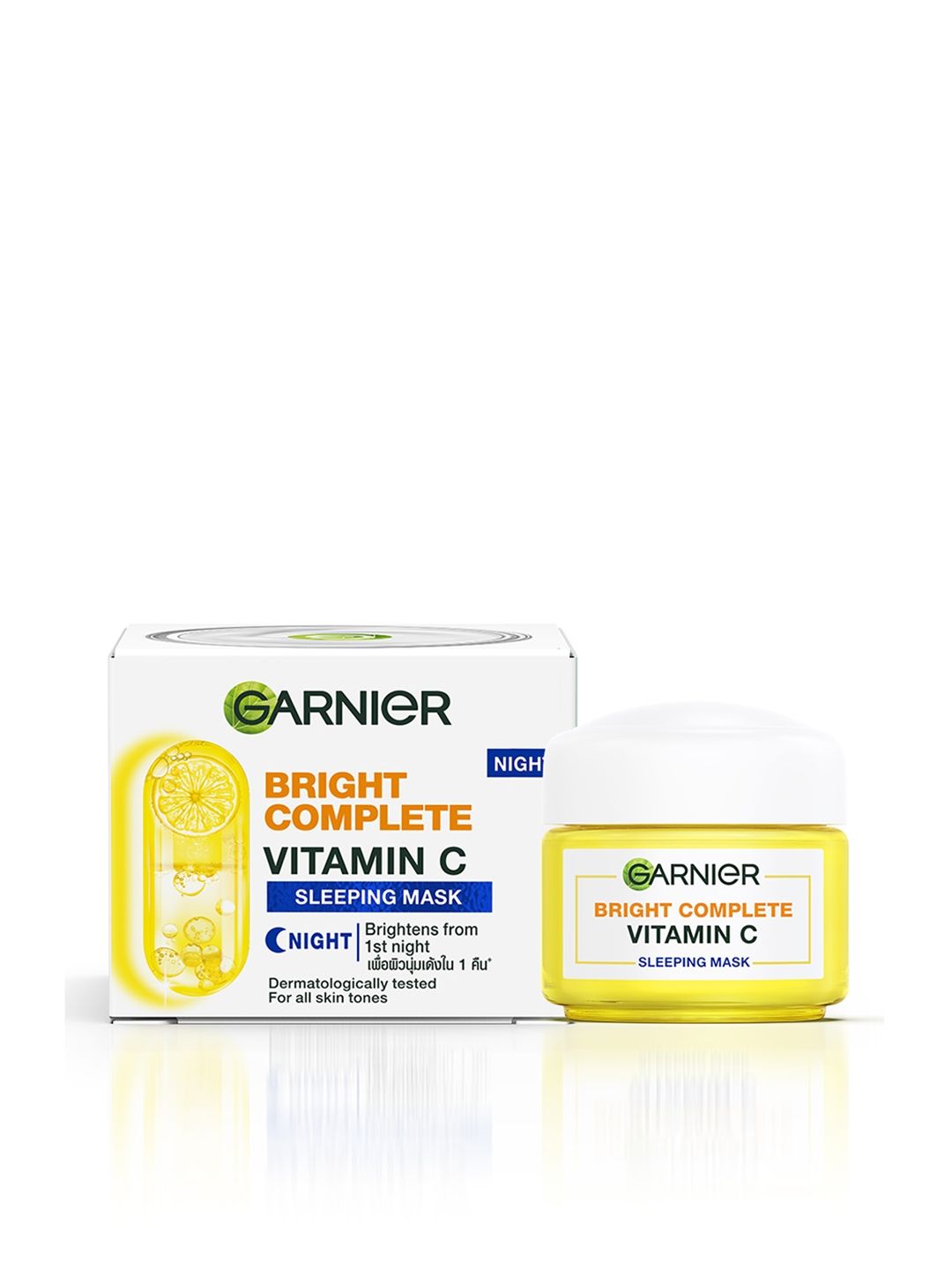 Garnier Bright Complete Vit C Yoghurt Night Cream 40 Gms