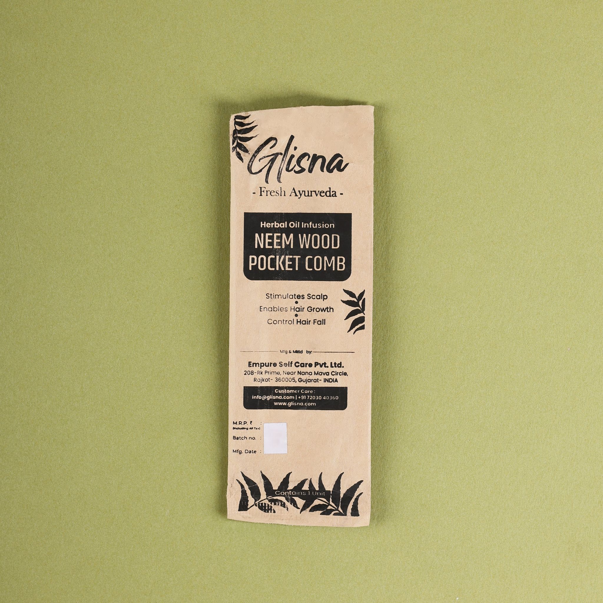 Pocket Neem Comb