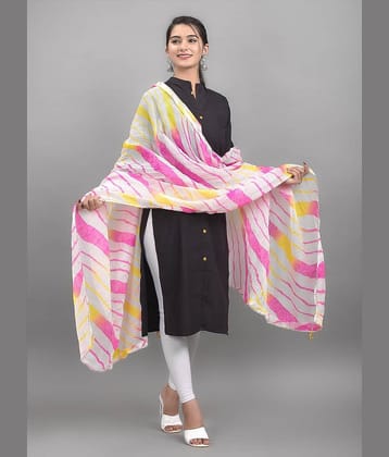 Apratim - Cotton Blend Multicoloured Women's Dupatta - ( Pack of 1 )