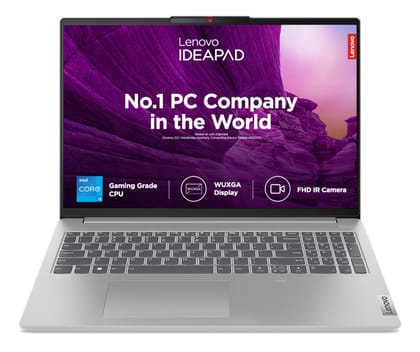 Lenovo IdeaPad Slim 1, AMD Ryzen 7 5700U, 16GB RAM, 512GB SSD, HD, 15.6", Windows 11 Home, MS Office 2021, Cloud Grey, 1.6Kg, 82R400EFIN, 1 Year Warranty + 1 Year ADP, Thin and Light Laptop