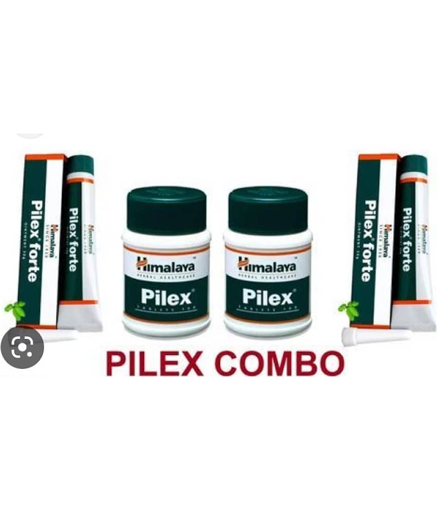 HIMALAYA COMPANY HIMALAYA PILEX OINTMENT &PILEX TABS ( PACK OF 2)