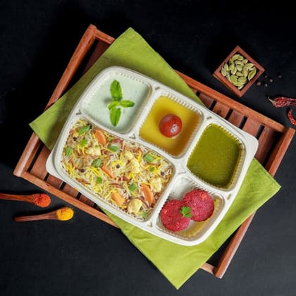 Veg Biryani Executive Thali