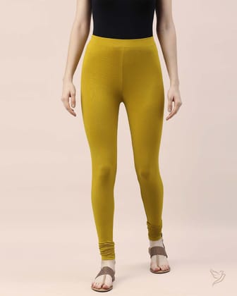 Viscose Churidar Legging - Moss Plant-S / Moss Plant