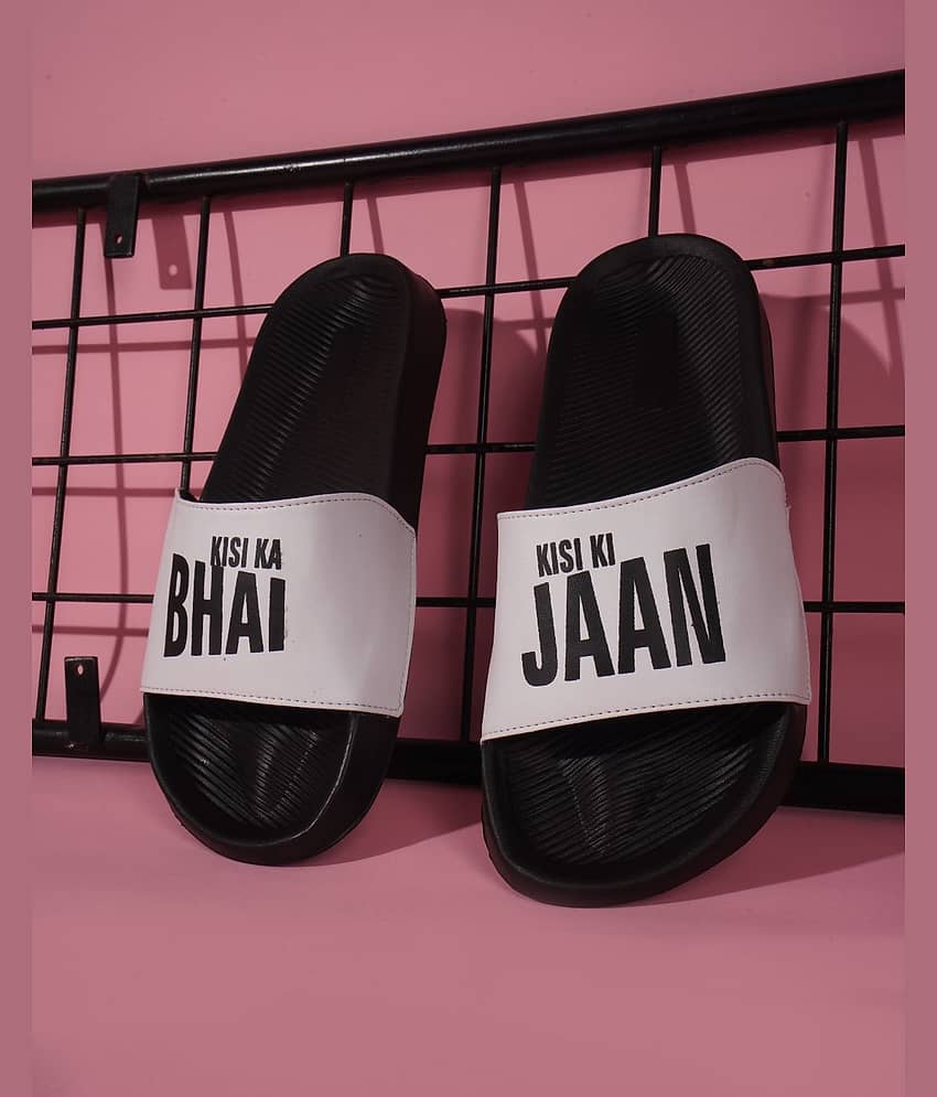 PERY PAO White Men's Slide Flip Flop