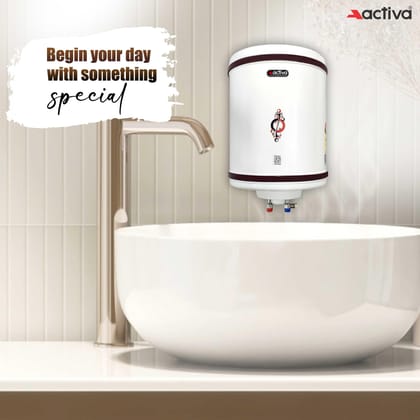 ACTIVA 50L Storage Water Heater Hotline Geyser For Home, Bathroom, Anti-Rust Body, HD ISI Element, Adjustable Thermostat | Wall Mount, 5 year warranty ACTIVA 50L Storage Water Heater Hotline Geyser For Home, Bathroom, Anti-Rust Body, HD ISI Element, Adju