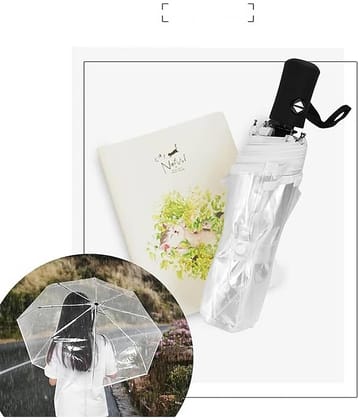 Infispace White 3 Fold Umbrella