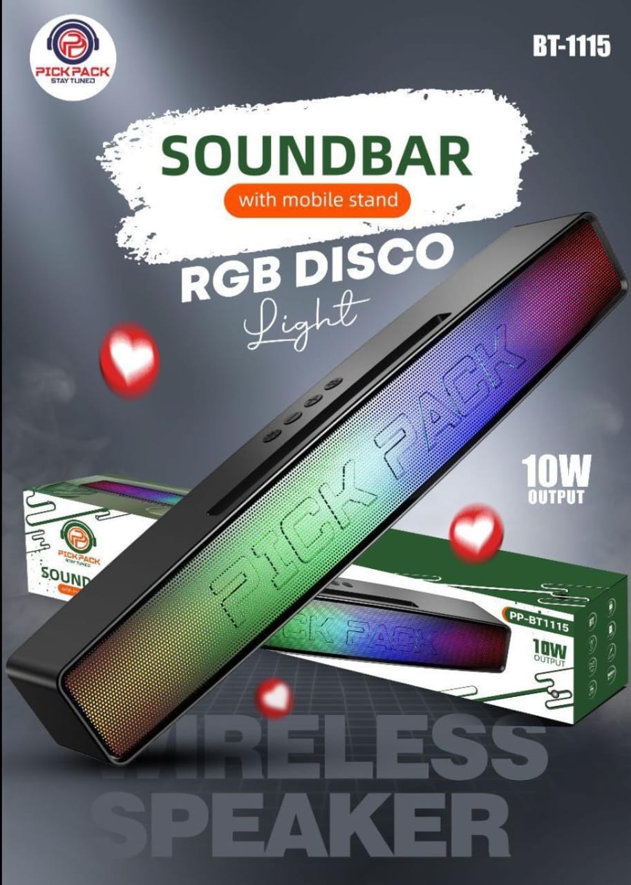 Pick pack soundbar