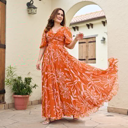 Cocktail In The Garden Dress-XS
