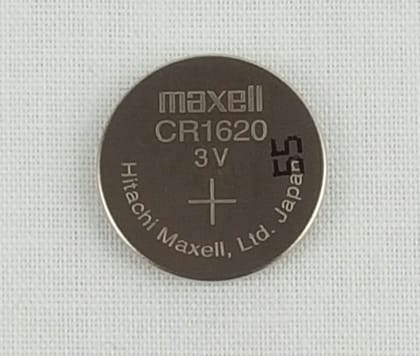 CR1620 Maxell Lithium 3V Coin Battery, 1 Battery