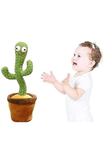 Talking Cactus Toy for Kids - Musical Dancing, Speaking Cactus Toy for  Babies  Educational Talking Toy for Baby Boys & Girls (0-3 Years)   Speaking, Repeating for Toddlers
