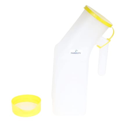 FAIRBIZPS Plastic Bed Pan and Urine Pot for Adults  Lightweight, Durable, and Easy to Clean  Ideal for Home Care and Hospital Use