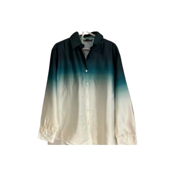Champs Trendz Double Shade Shirts, Green - XXL