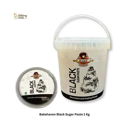 Bakehaven Black Sugar Paste 1 Kg