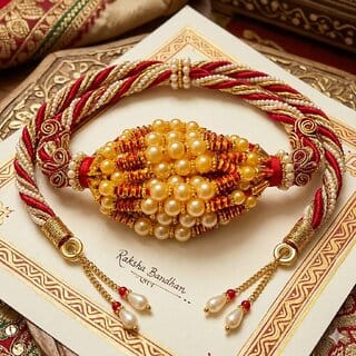 (Pack of 12) CHARKEE Fancy 12 Bhaiya Bhabhi Rakhi (Multicolour)