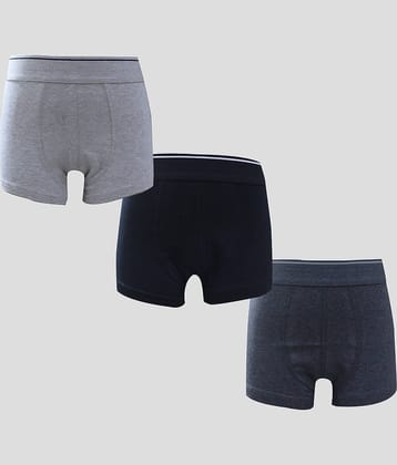 Ariel Pack of 3 Boys Cotton Trunks ( Multicolor )